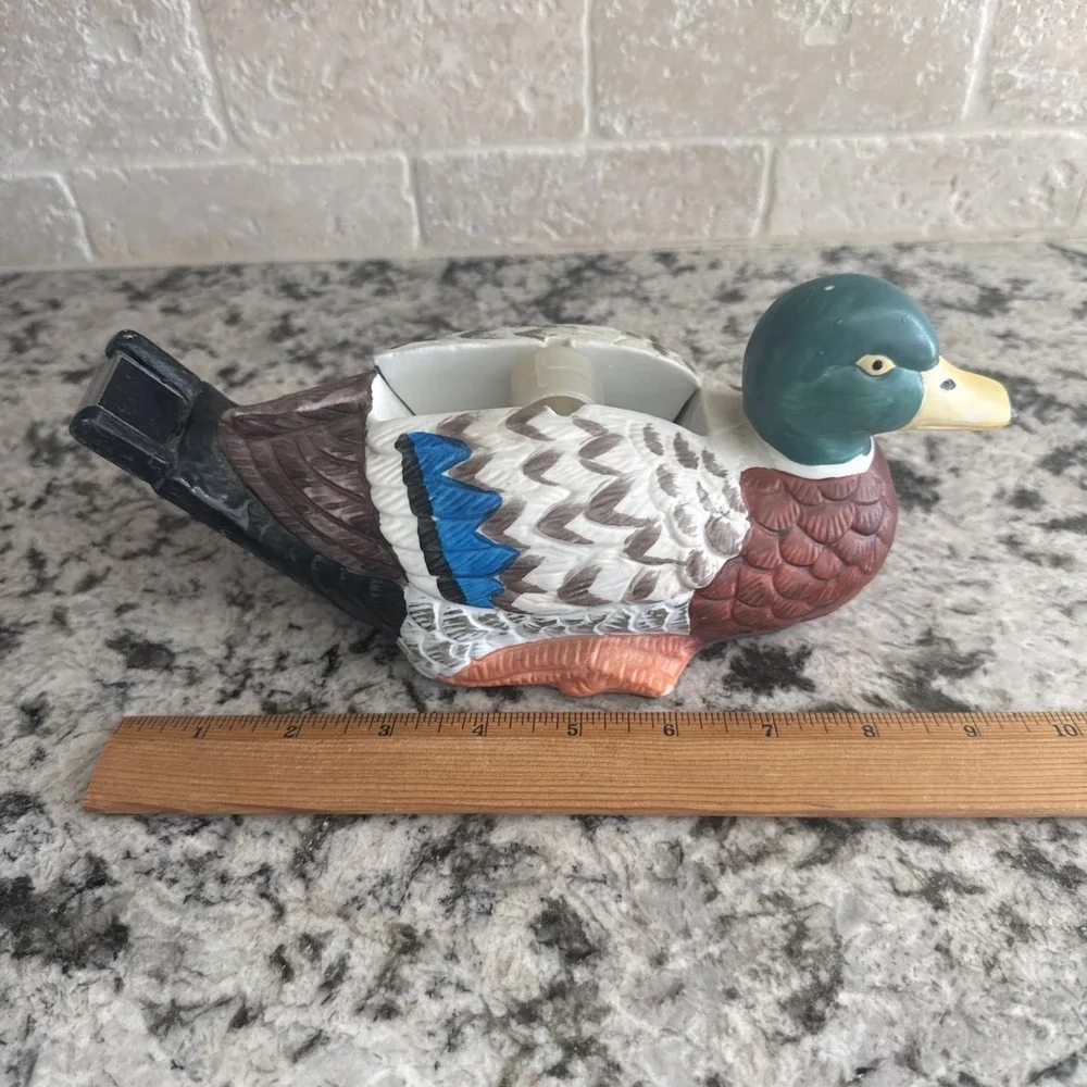 VTG Mallard Duck Standard Tape Dispenser Pond Woodland Animal Decor